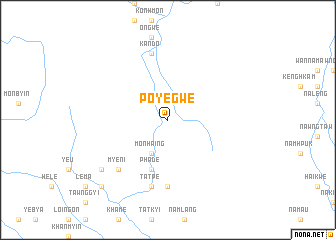 map of Poyegwe