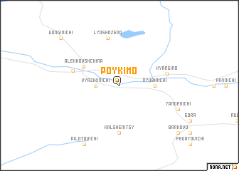 map of Poykimo