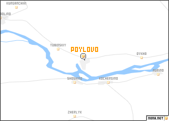 map of Poylovo