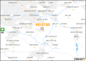 map of Poynton