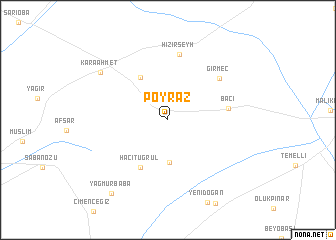 map of Poyraz