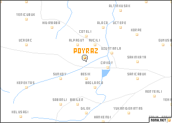 map of Poyraz