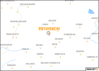 map of Poyvishchi