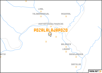 map of Pozala Laja Pozo