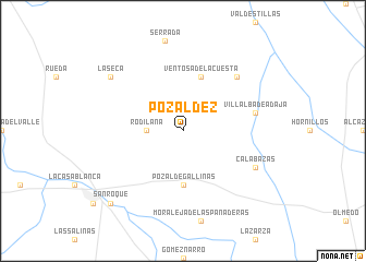 map of Pozáldez