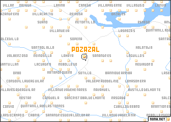 map of Pozazal