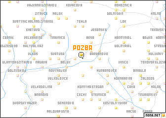 map of Pozba