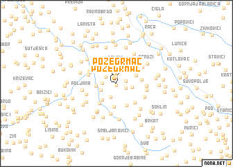 map of Požegrmac