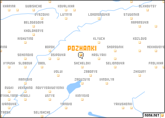 map of Pozhanki