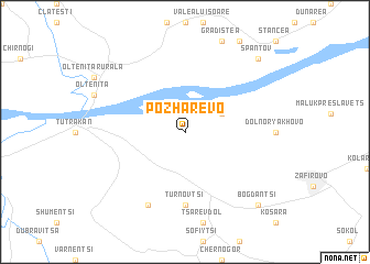 map of Pozharevo