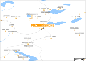 map of Pozharishche