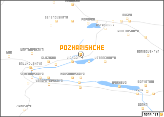 map of Pozharishche