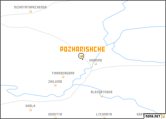 map of Pozharishche