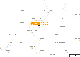 map of Pozharovo