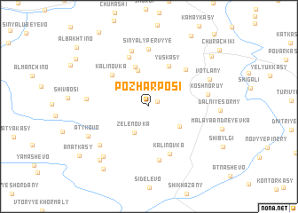 map of Pozharposi