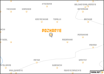 map of Pozhar\