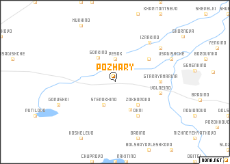 map of Pozhary