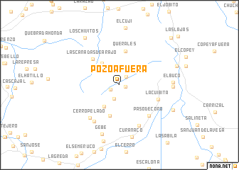 map of Pozo Afuera