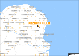 map of Pozo Amarillo