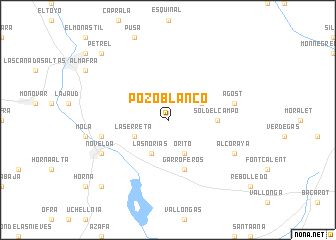 map of Pozoblanco