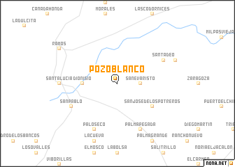 map of Pozo Blanco