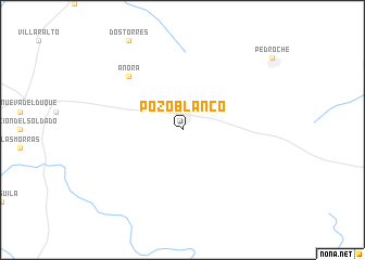 map of Pozoblanco