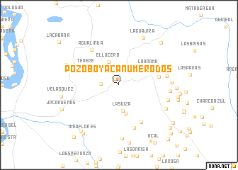 map of Pozo Boyaca Número Dos