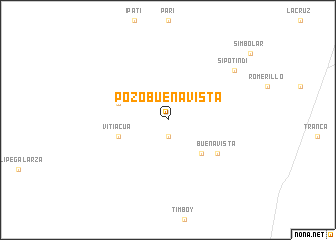 map of Pozo Buena Vista