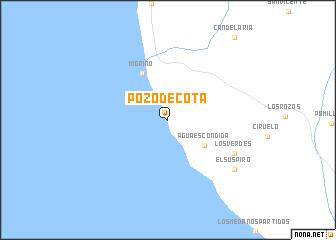 map of Pozo de Cota