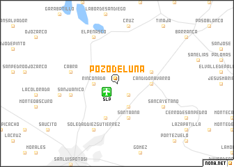 map of Pozo de Luna
