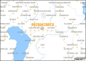 map of Pozo de Zarco