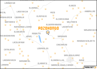 map of Pozo Hondo