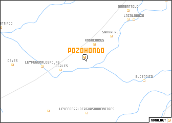 map of Pozo Hondo