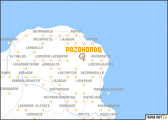 map of Pozo Hondo