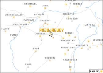 map of Pozo Jagüey