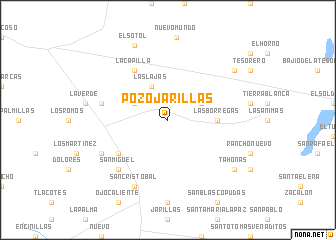 map of Pozo Jarillas