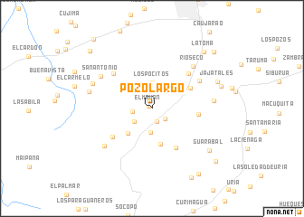 map of Pozo Largo