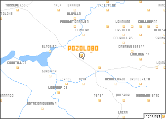 map of Pozo Lobo