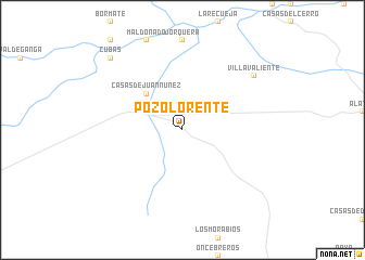 map of Pozo Lorente