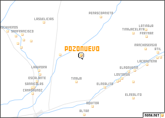 map of Pozo Nuevo