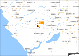 map of Pozón
