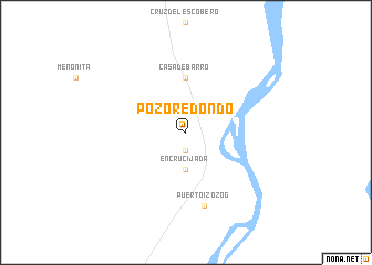 map of Pozo Redondo