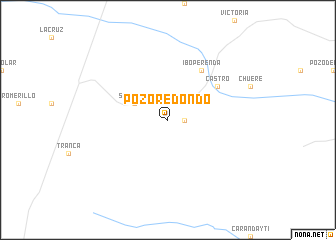 map of Pozo Redondo