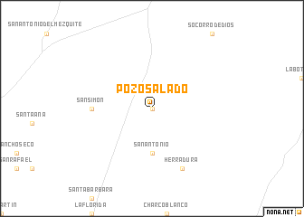 map of Pozo Salado