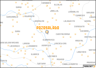 map of Pozo Salado