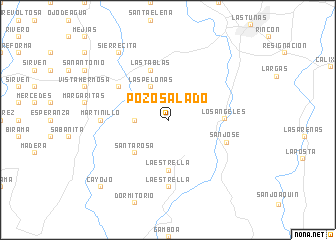 map of Pozo Salado