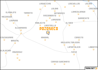map of Pozo Seco
