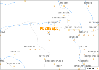 map of Pozo Seco