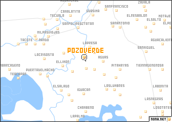 map of Pozo Verde
