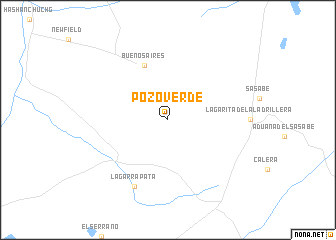 map of Pozo Verde